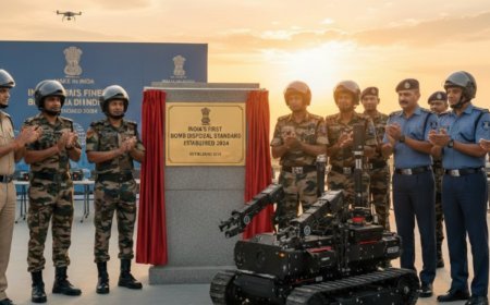 India Gets First Bomb Disposal Standard