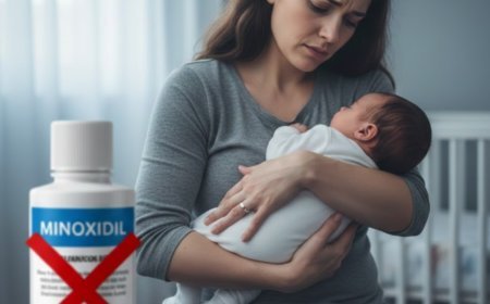 Hair Loss Drug Minoxidil Risks Infant Health