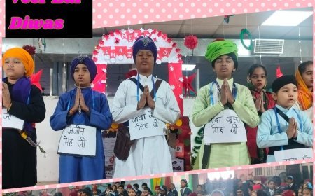 Echoes of Bravery: Awadh Collegiate School Honors the Supreme Sacrifice of Chaar Sahibzaade