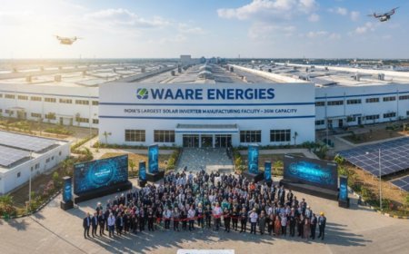 Waaree Energies Launches 3GW Solar Inverter Facilities