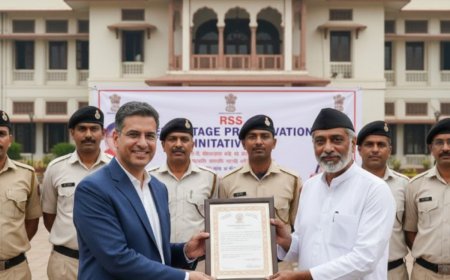 Israeli Diplomat Yaniv Revach Praises RSS Heritage Efforts