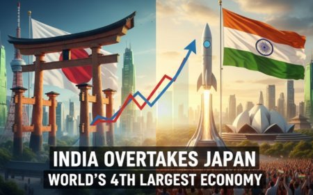 India Overtakes Japan: Now World's 4th Largest Economy