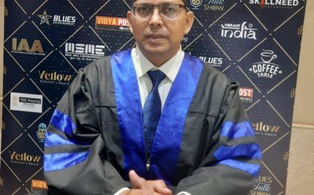 Dr. Dharmendra Kumar Tripathi Honored with Doctorate