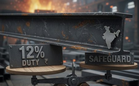 India Imposes 12% Safeguard Duty on Steel