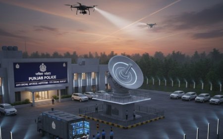 Punjab Police Seeks ₹175 Crore for Anti-Drone Upgrade