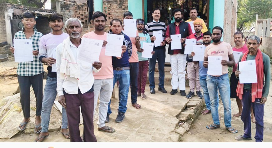 Congress Leads Voter Revision Drive in Prayagraj Villages