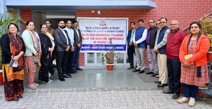 Income Tax Awareness Drive at Lucknow Public School