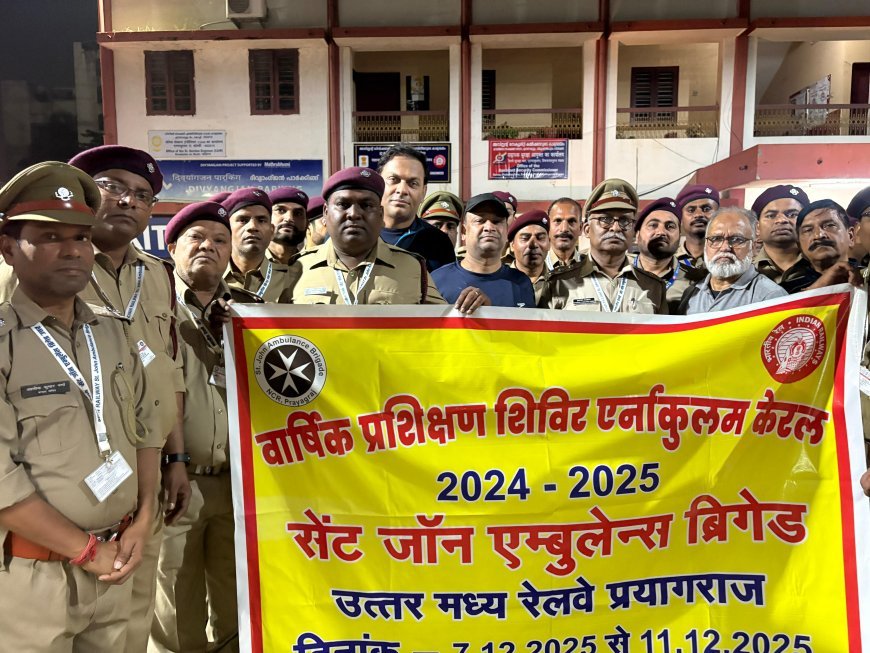 NCR St. John Brigade Scales Up Skills in Kerala for Magh Mela 2026