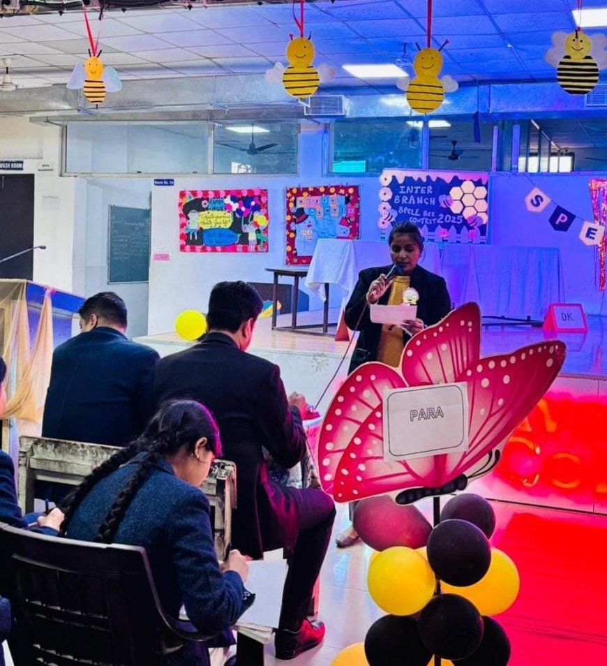 Avadh Collegiate Students Shine in Inter-Branch Spell Bee Competition