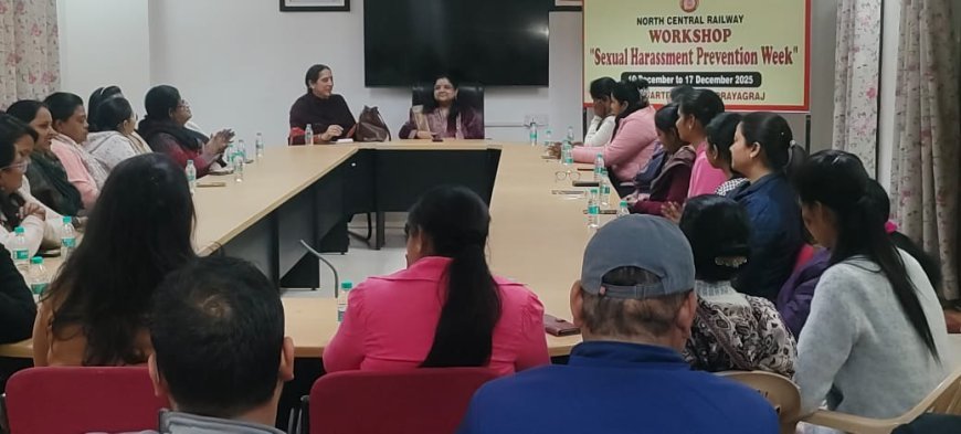North Central Railway Concludes POSH Awareness Week with High-Impact Workshop