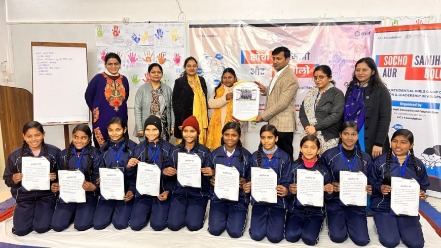 Lucknow: Winter Camp Empowers Marginalized School Girls