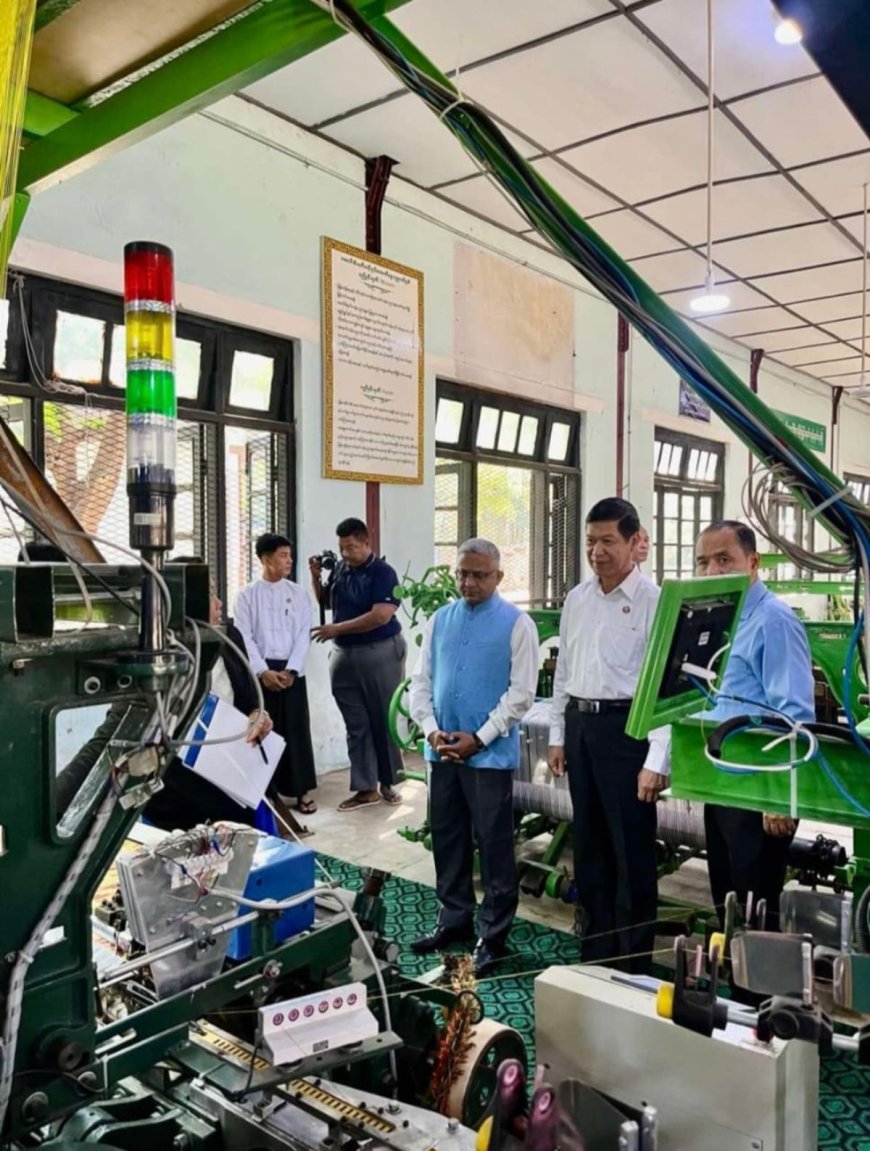 India Handover Three Development Projects to Myanmar