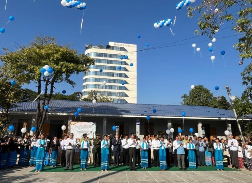 India Handover Three Development Projects to Myanmar