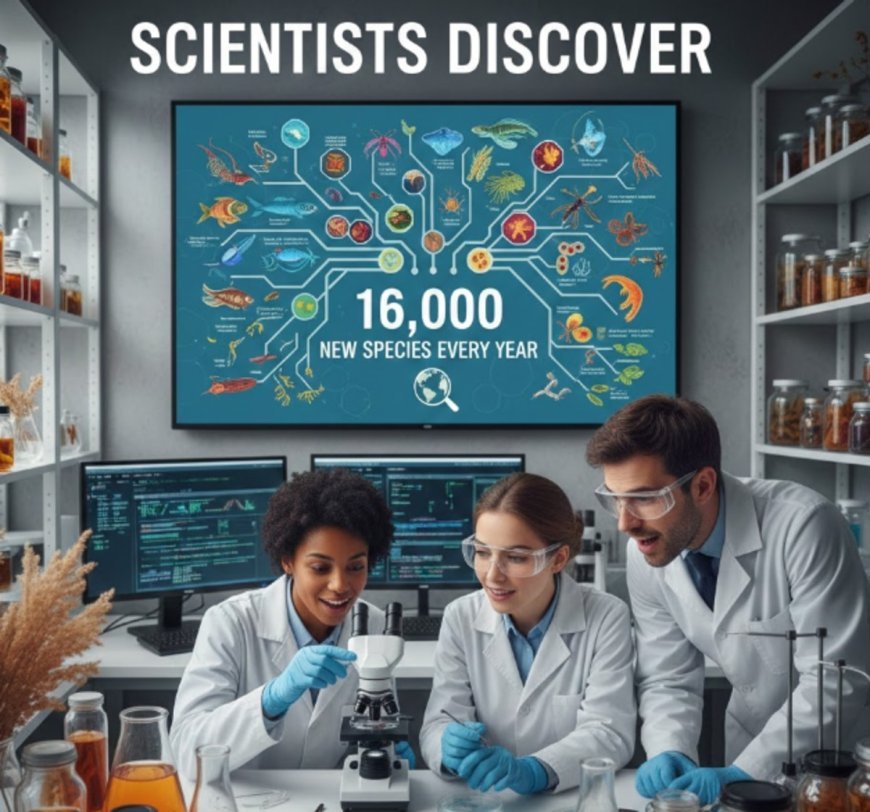Scientists Discover 16,000 New Species Every Year