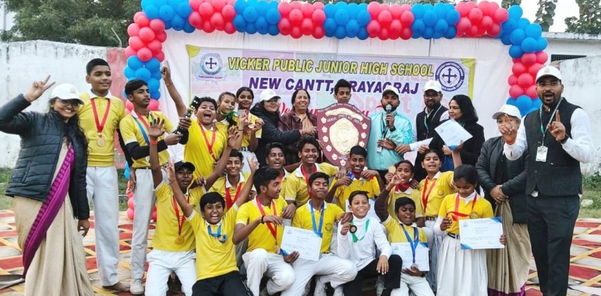 Yellow House Wins Wicker Public School Sports