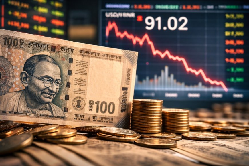 Indian Rupee Slips to 89.79 Against Dollar