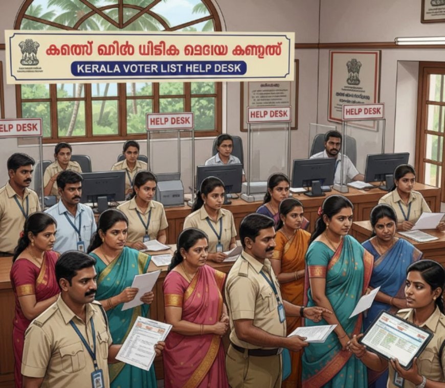 Kerala Approves Help Desks for Voter List