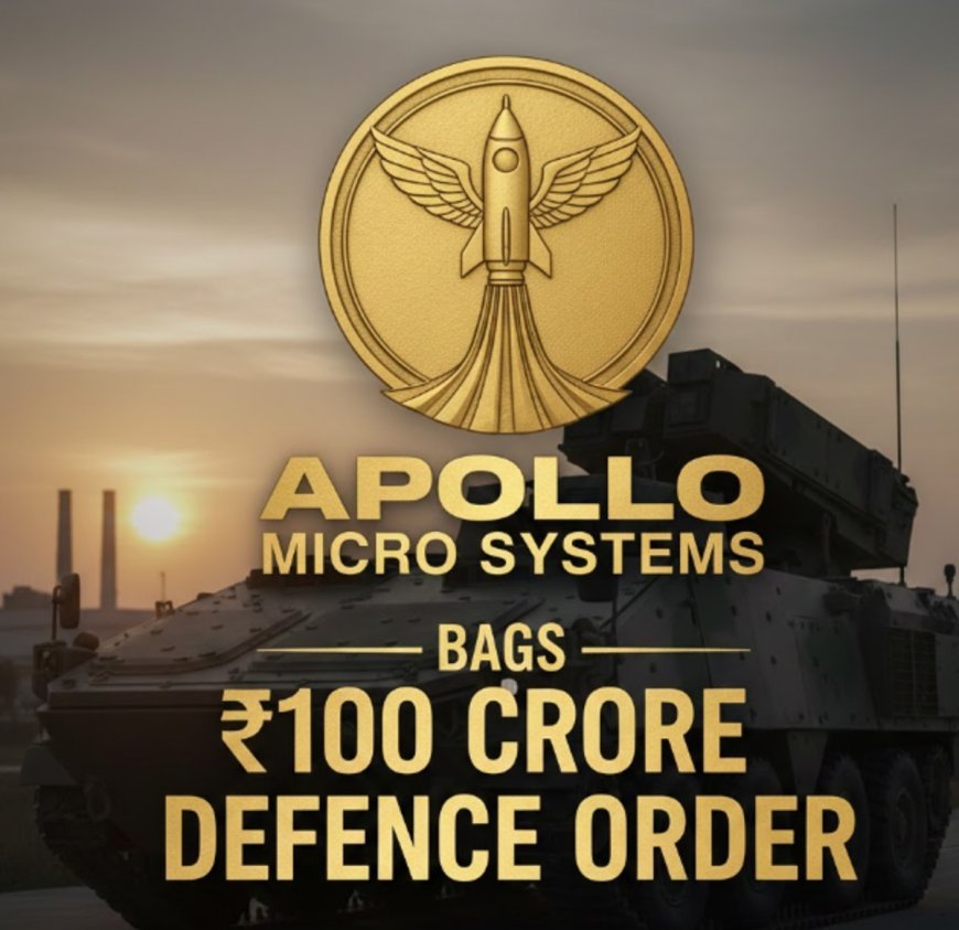 Apollo Micro Systems Bags ₹100 Crore Defence Order