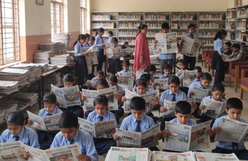 UP Government Mandates Daily Newspaper Reading Schools