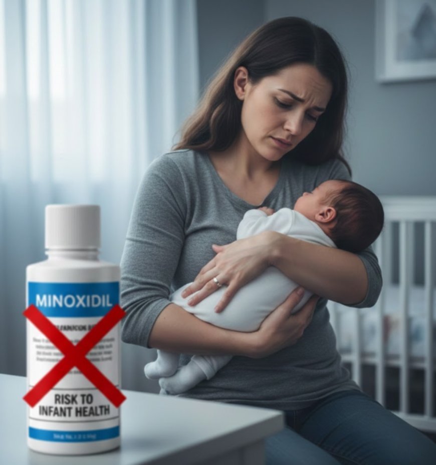 Hair Loss Drug Minoxidil Risks Infant Health