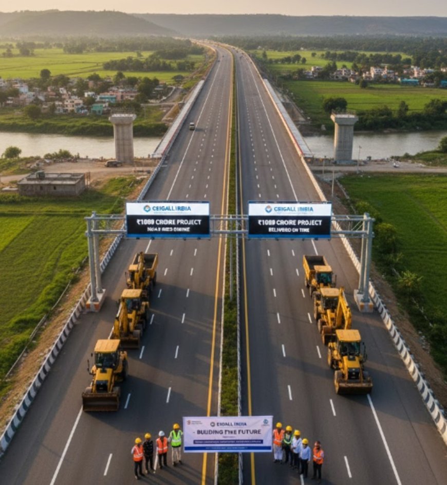 Ceigall India Secures ₹1,089 Crore Highway Project