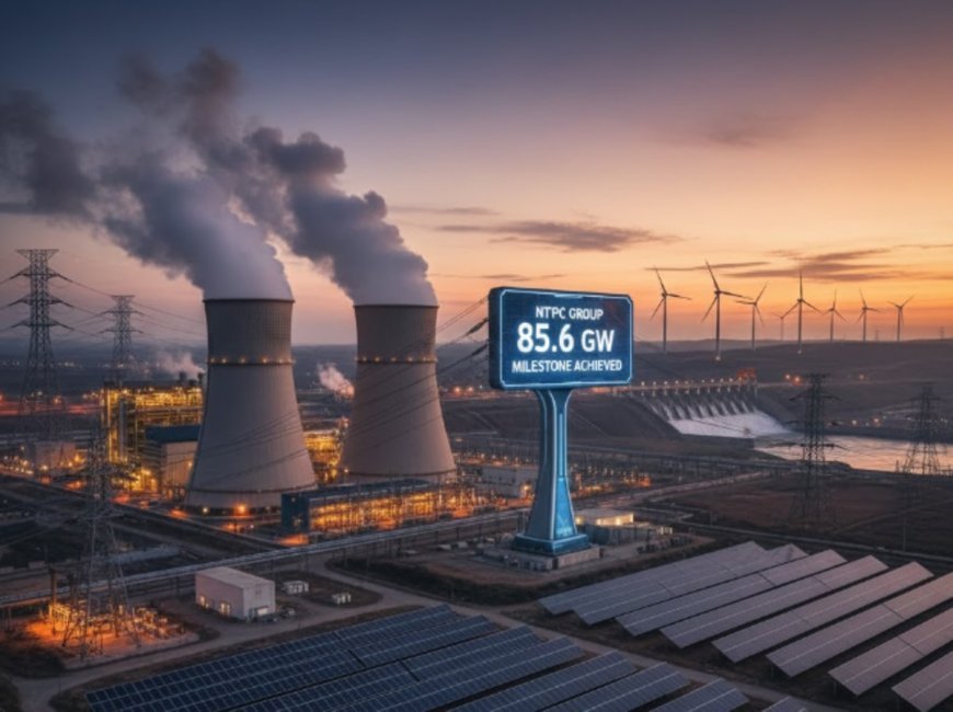 NTPC Group Hits 85.6 GW Capacity Milestone