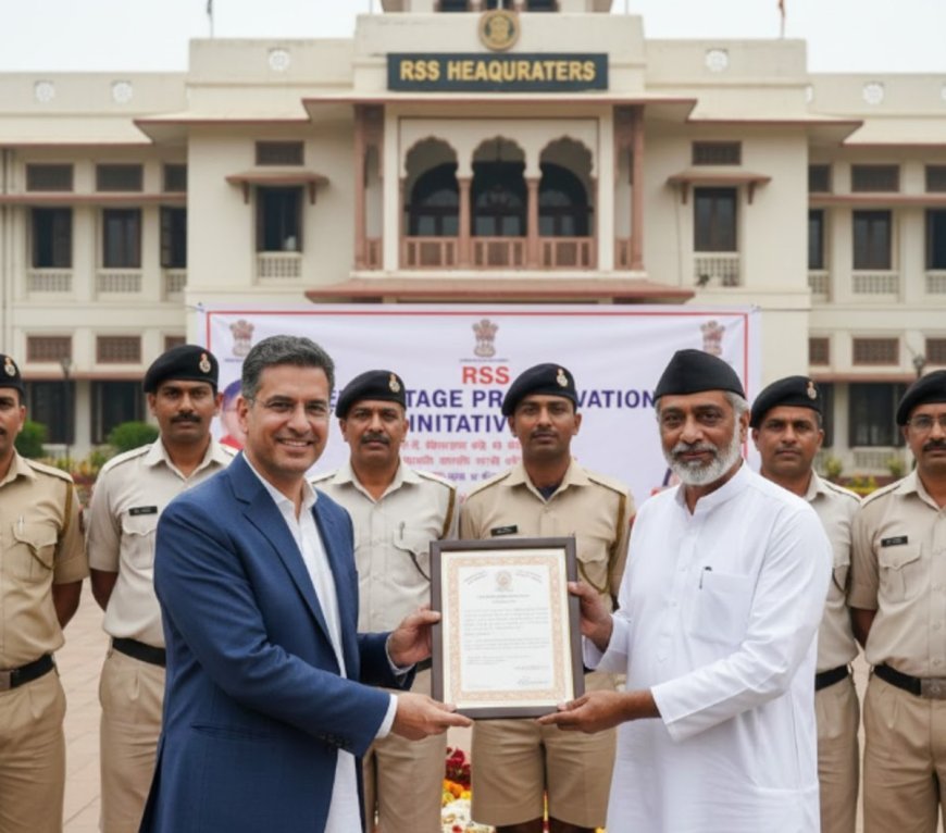 Israeli Diplomat Yaniv Revach Praises RSS Heritage Efforts