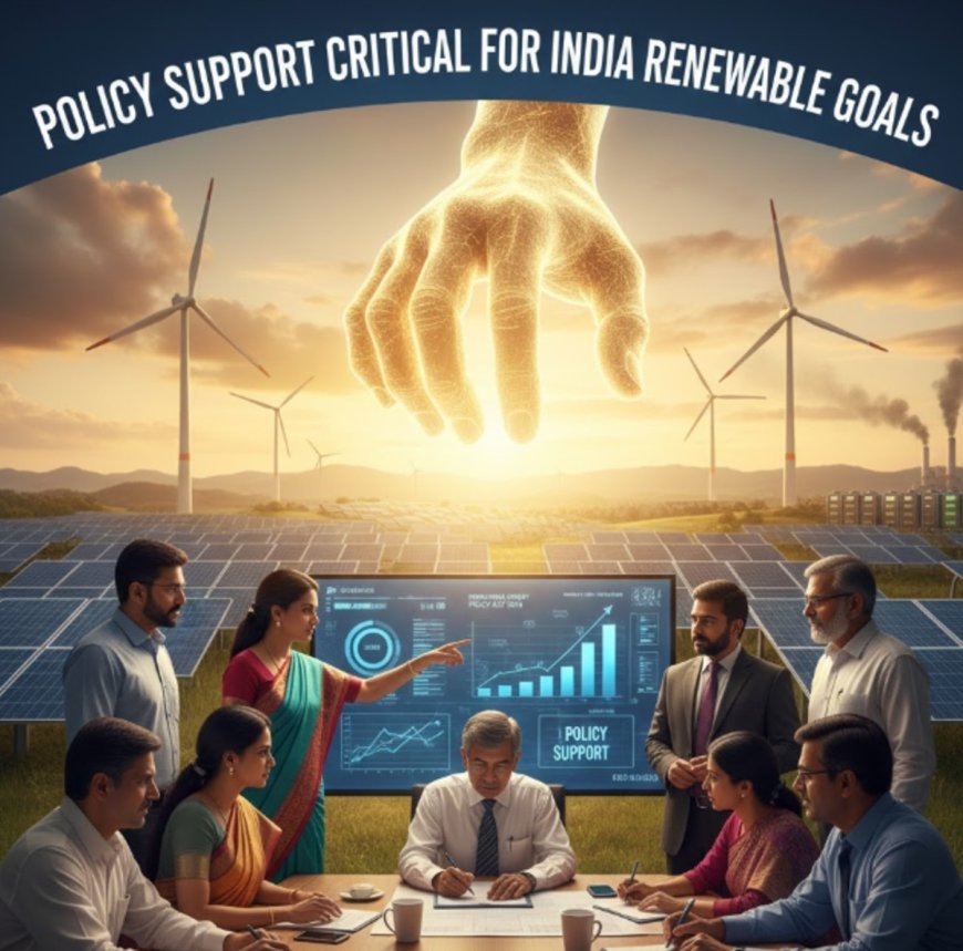 Policy Support Critical for India Renewable Goals