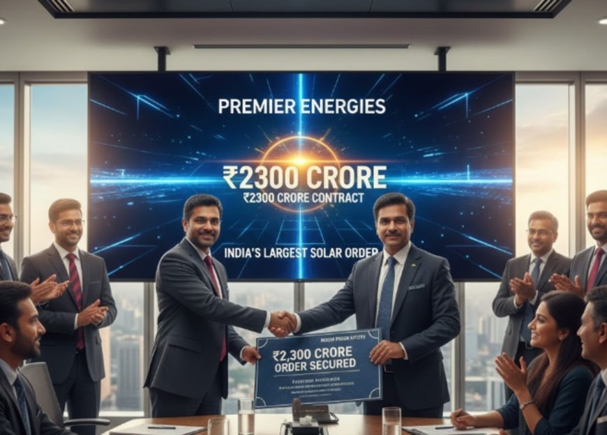 Solar Giant Premier Energies Secures ₹2,300 Crore Order