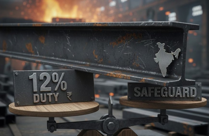 India Imposes 12% Safeguard Duty on Steel