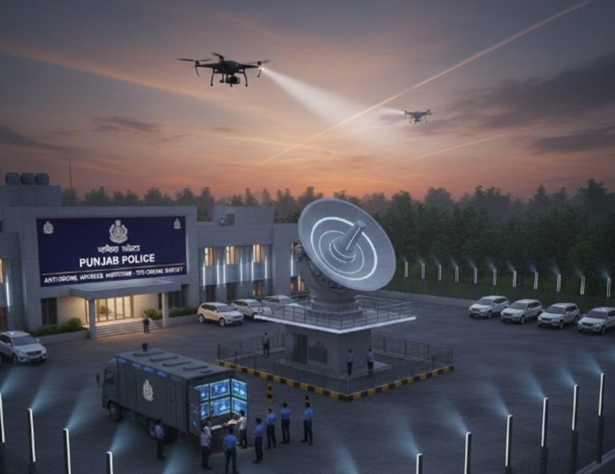Punjab Police Seeks ₹175 Crore for Anti-Drone Upgrade