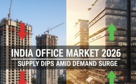 India Office Market 2026: Supply Dips Amid Demand Surge