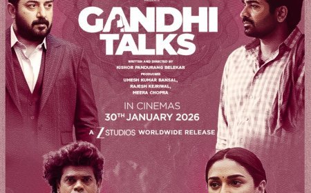 Vijay Sethupathi’s Silent Film ‘Gandhi Talks’ Arrives