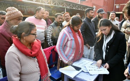 Commissioner Soumya Aggarwal Reviews Voter Lists at St. Joseph’s; Orders Data Cleanup