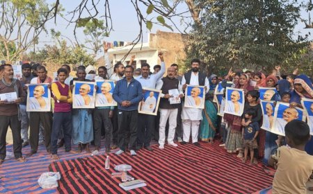 Congress Intensifies ‘Save MNREGA’ Campaign, Accusing BJP of Diluting Labor Rights