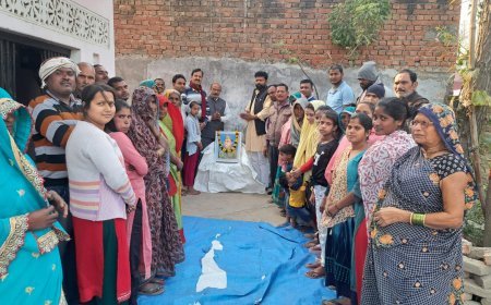 Netaji Subhas Chandra Bose : Bravery Day Celebrated at MNREGA Bachao Sangram Chaupal