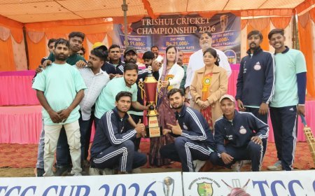 Dhanupur Club Clinches Trishul Cricket Championship Title