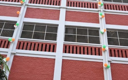 Girls’ High School & College Marks 77th Republic Day with Patriotic Fervour