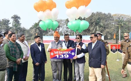 North Central Railway HQ Celebrates 77th Republic Day with 'Vande Mataram' Exhibition