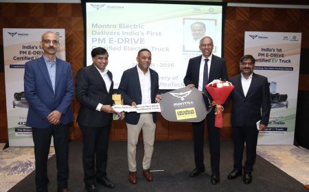 Montra Electric Makes History: India’s First PM E-DRIVE Certified Electric Truck Delivered