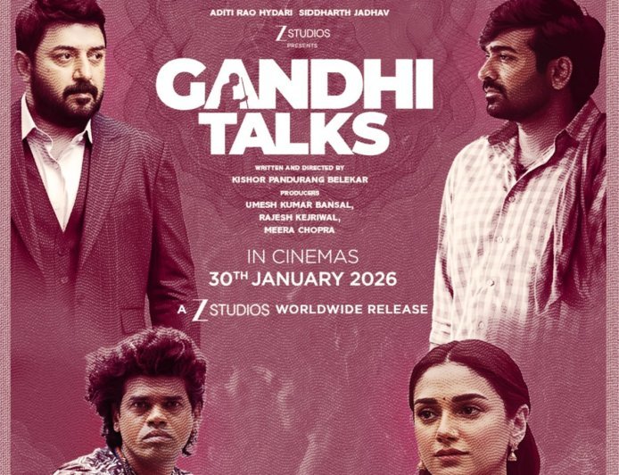 Vijay Sethupathi’s Silent Film ‘Gandhi Talks’ Arrives