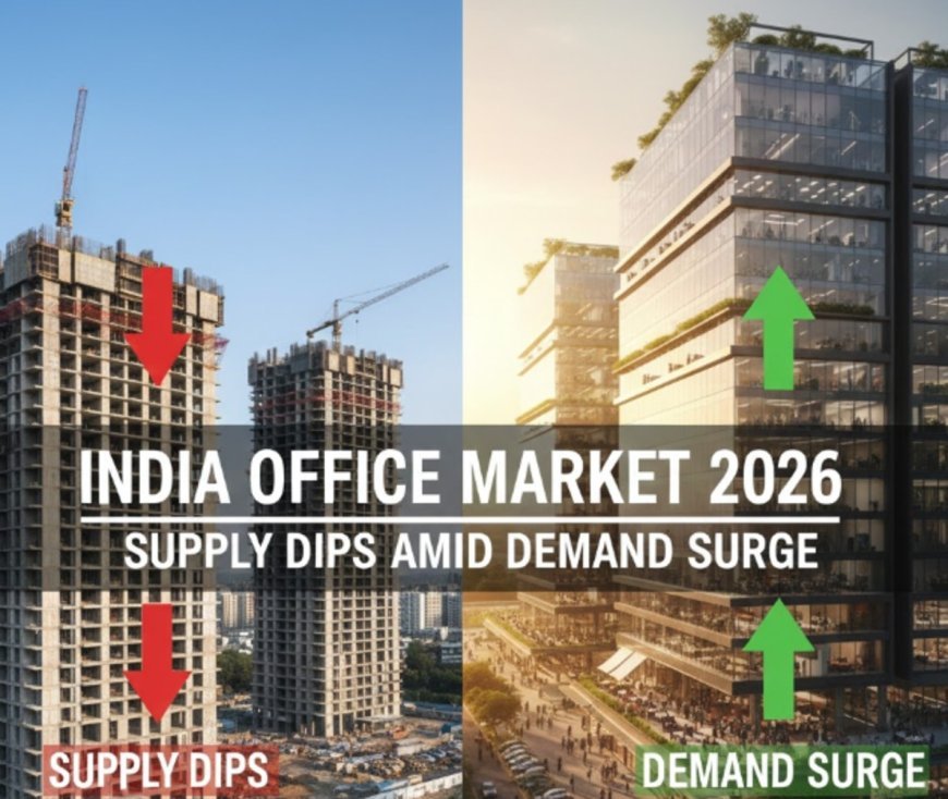 India Office Market 2026: Supply Dips Amid Demand Surge