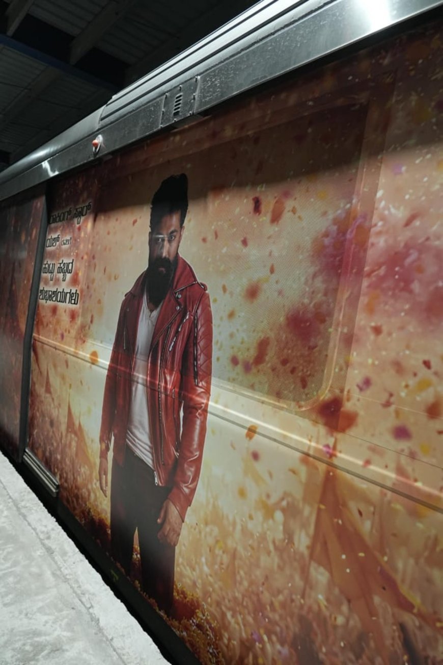 Yash Birthday: Bengaluru Metro Historic Fan Takeover