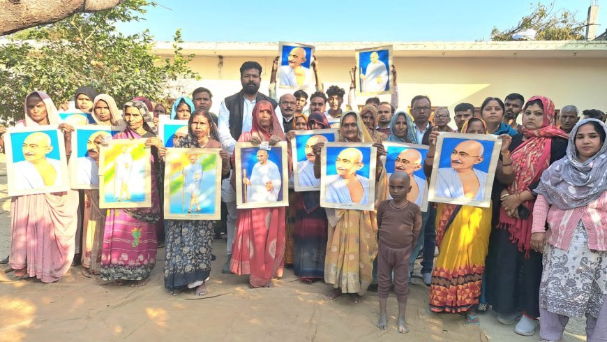 Congress told the importance of MNREGA in Chaupal 