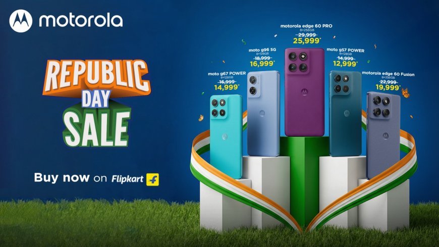 Motorola Unveils Massive Republic Day 2026 Deals on Edge and Moto G Series