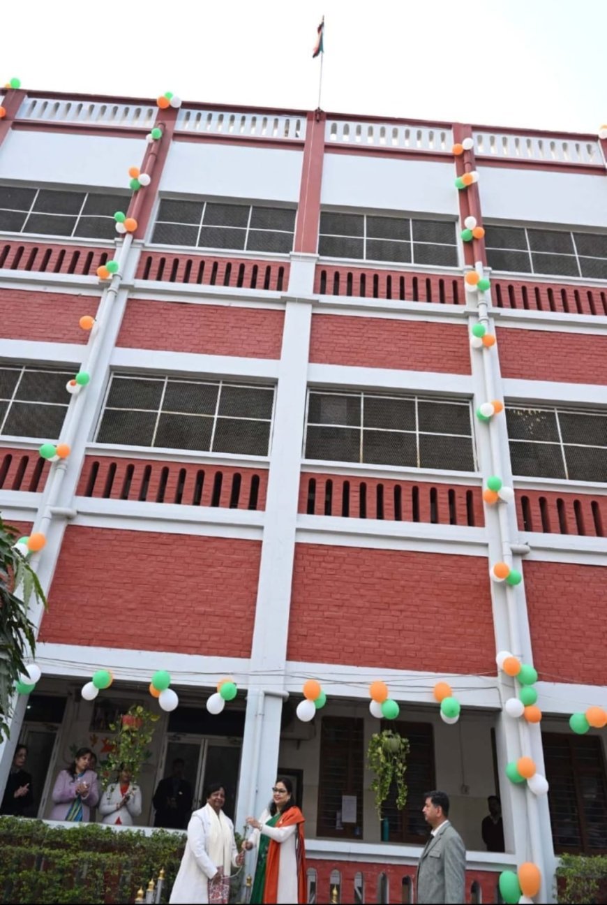 Girls’ High School & College Marks 77th Republic Day with Patriotic Fervour