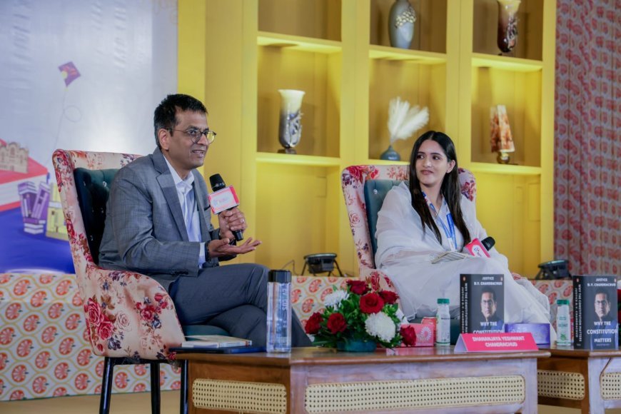 Justice D.Y. Chandrachud Joins I.I.M.U.N. Advisory Board at Landmark Vadodara Lit Fest