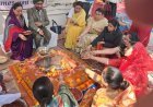 Awadh Collegiate Bids Emotional Farewell to Class 12 Batch with Grand Ceremony and Vedic Rituals