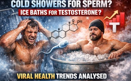 Cold Showers for Sperm? Ice Baths for Testosterone? Viral Health Trends Analysed