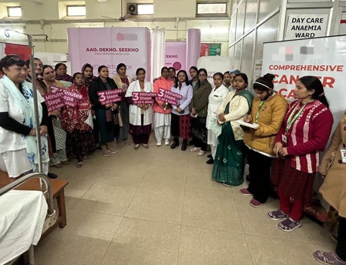 Kanpur Medical College Empowers 500+ Women with Breast Self-Examination Skills